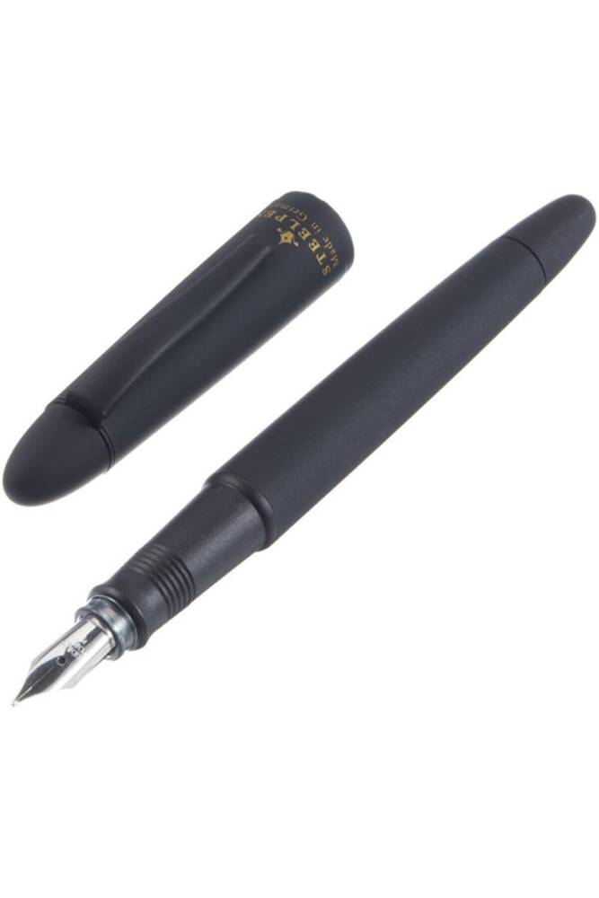 Steelpen Dolmakalem Pearl Serisi  Mat Siyah 1.4 mm