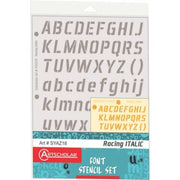 Stencil Akrilik Yazı Şablonu 15,4 x 28,2 cm