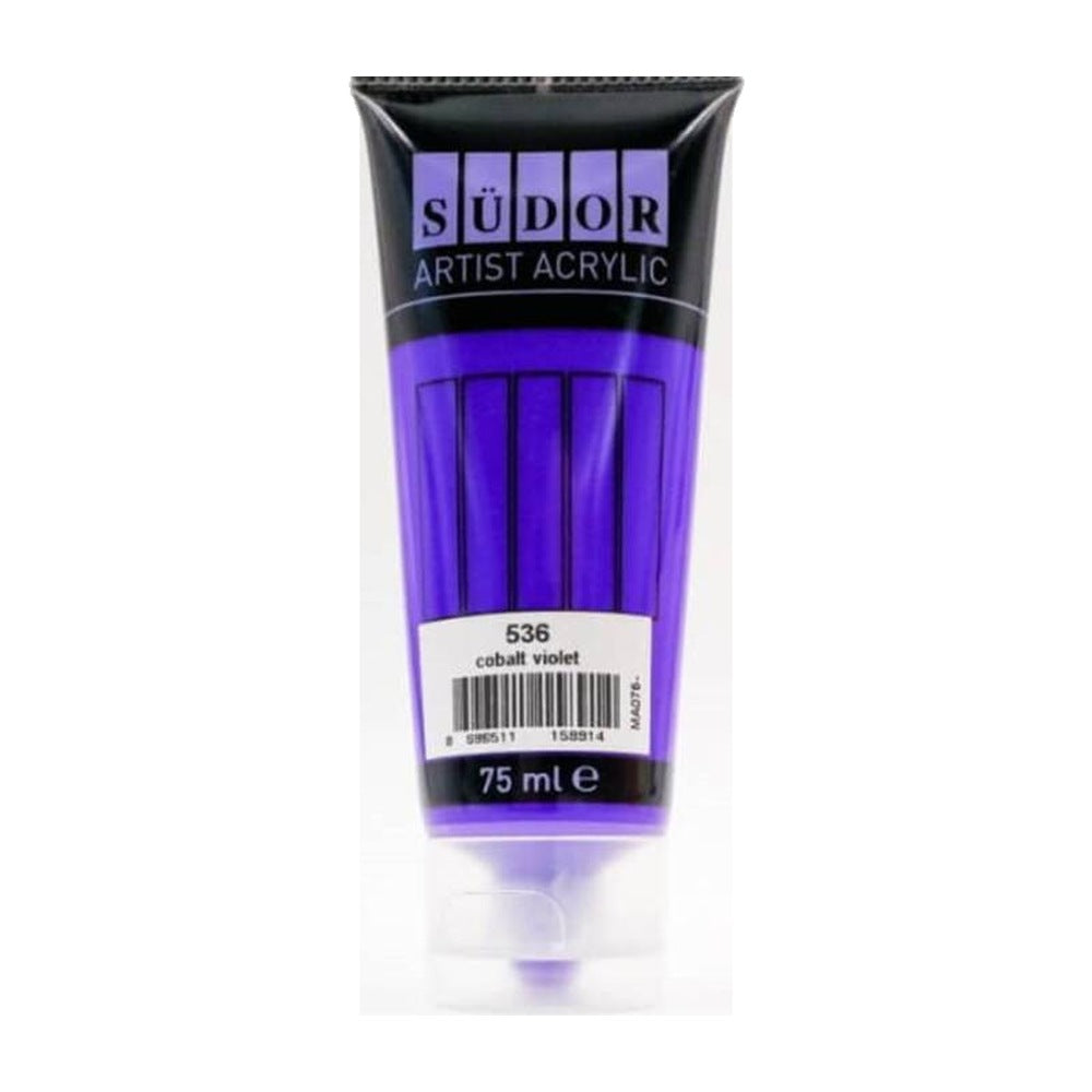 Südor Akrilik Tüp 75 ml Kobalt Mor 536