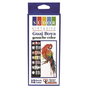 Südor Guaj Boya Set 12 Renk 8.5 ml