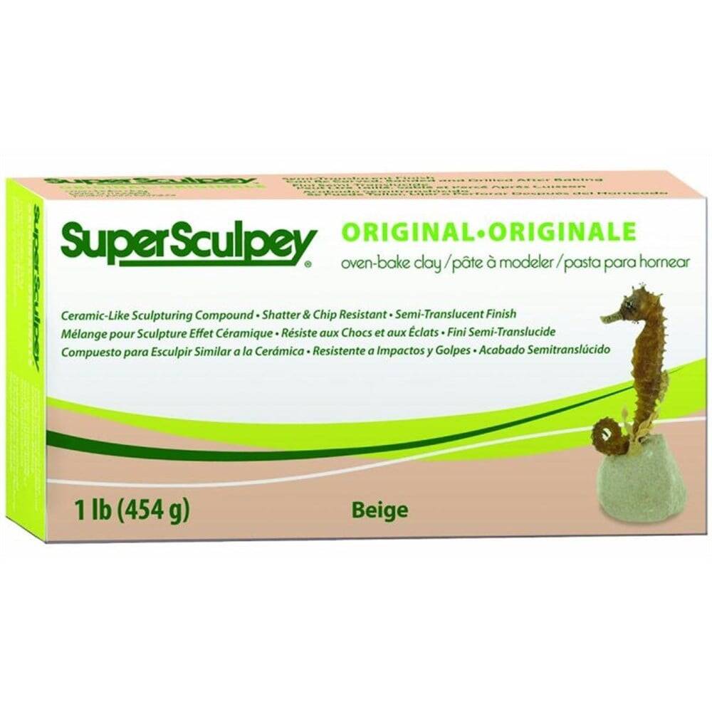 Super Sculpey Fırınlanabilir Seramik ve Model Hamuru 454 Gr.