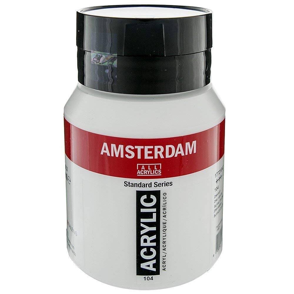 Talens Amsterdam Akrilik Boya 500 ml 104 Zinc White