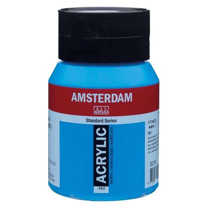 Talens Amsterdam Akrilik Boya 500 ml 582 Manganese Blue