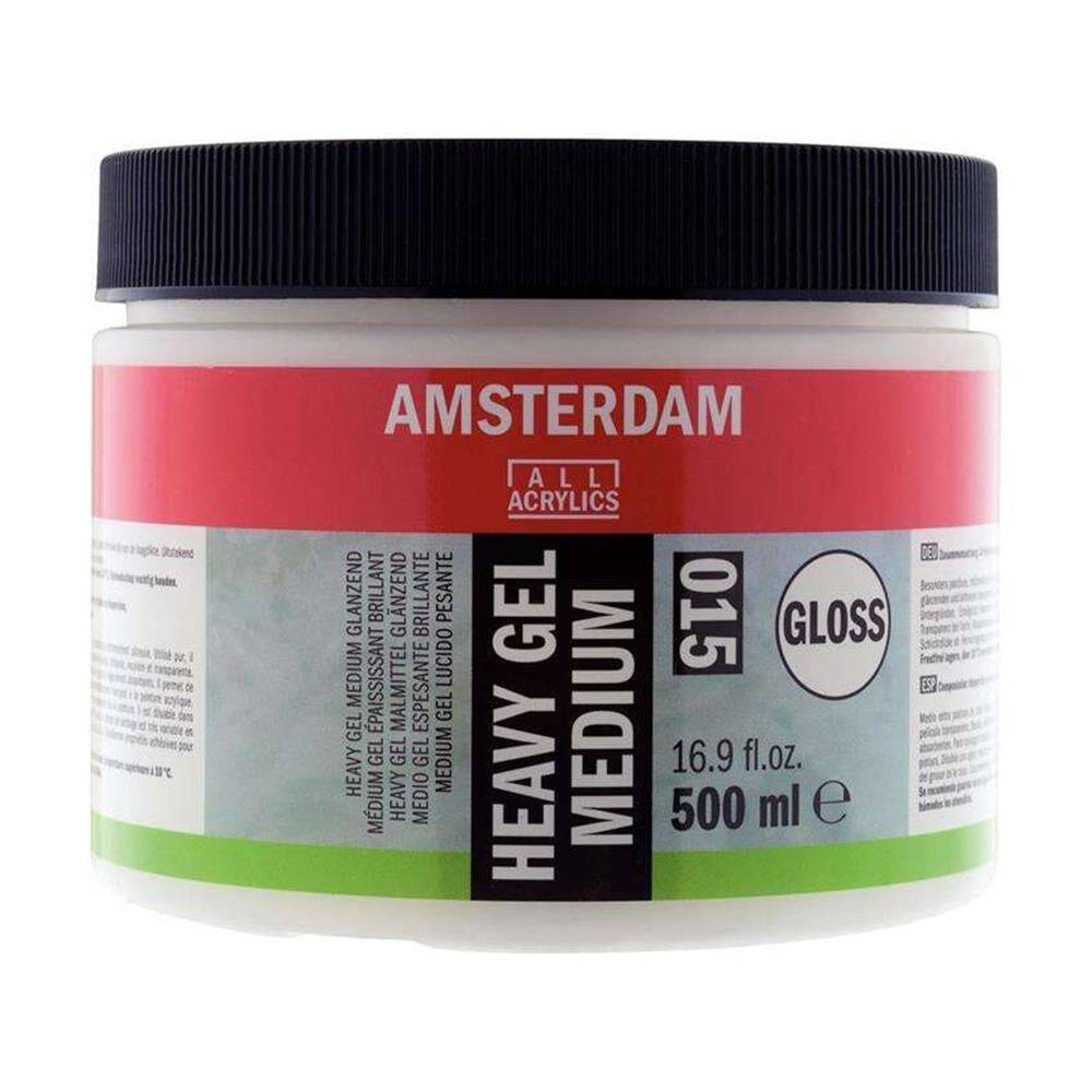 Talens Amsterdam Heavy Gel Medıum Gloss 015 500Ml