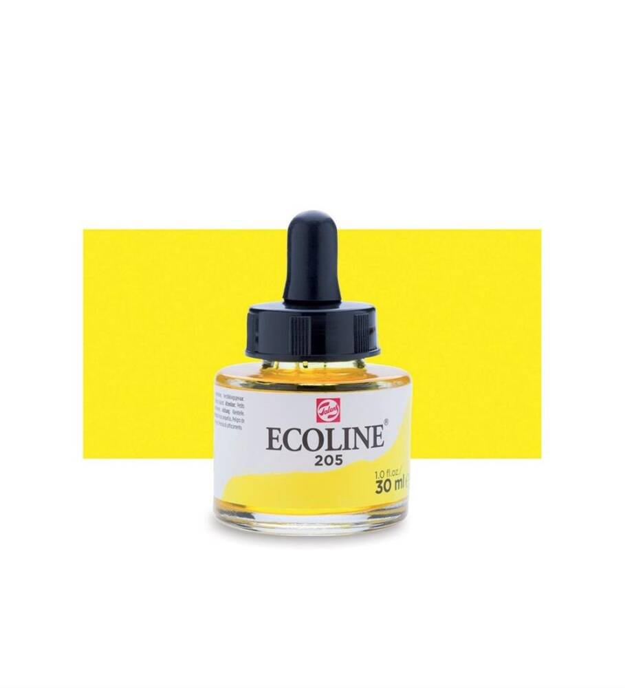 Talens Ecoline Sıvı Sulu Boya 30 ml 205 Lemon Yellow
