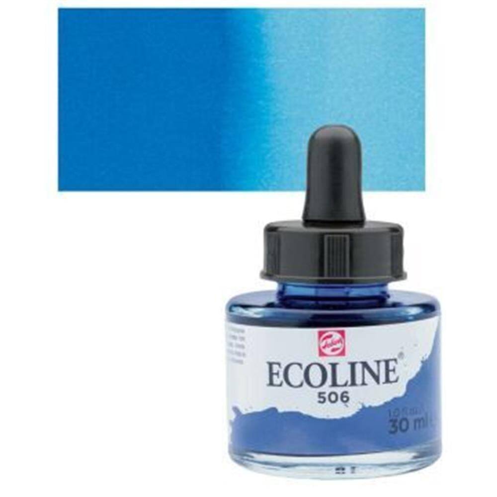 Talens Ecoline Sıvı Sulu Boya 30 ml 506 Ultramarine Deep