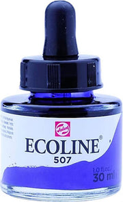 Talens Ecoline Sıvı Sulu Boya 30 ml 507 Ultramarine Viole