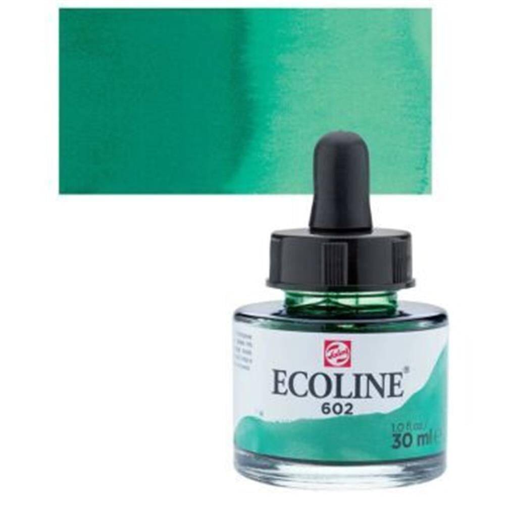 Talens Ecoline Sıvı Sulu Boya 30 ml 602 Deep Green
