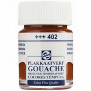 Talens Guaj Boya 16 ml 402 Deep Brown