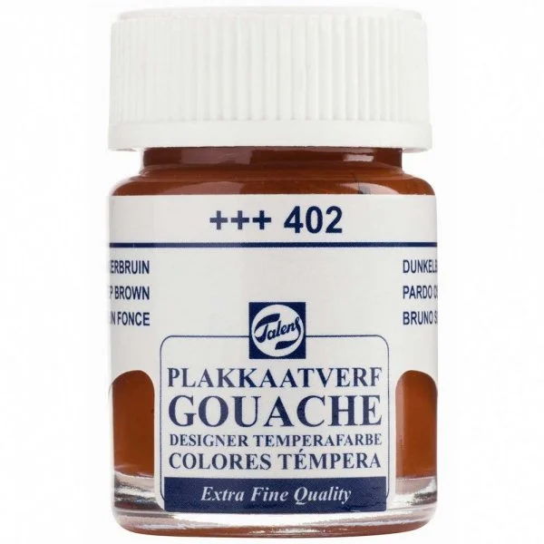 Talens Guaj Boya 16 ml 402 Deep Brown
