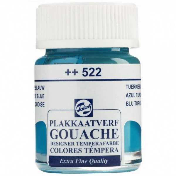 Talens Guaj Boya 16 ml 522 Turquoise Blue