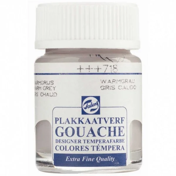Talens Guaj Boya 16 ml 718 Warm Grey