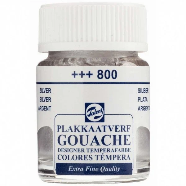 Talens Guaj Boya 16 ml 800 Silver (Metalik)