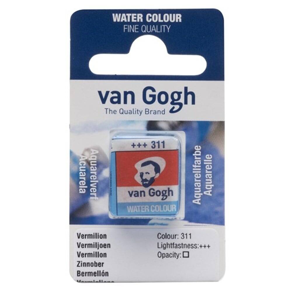 Talens Van Gogh Suluboya Tablet 311 Vermilion