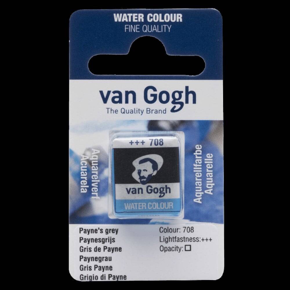 Talens Van Gogh Suluboya Tablet 708 PayneS Grey