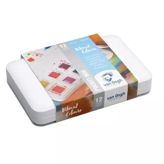 Talens Van Gogh Suluboya Vibrant Colors 12 Renk Set