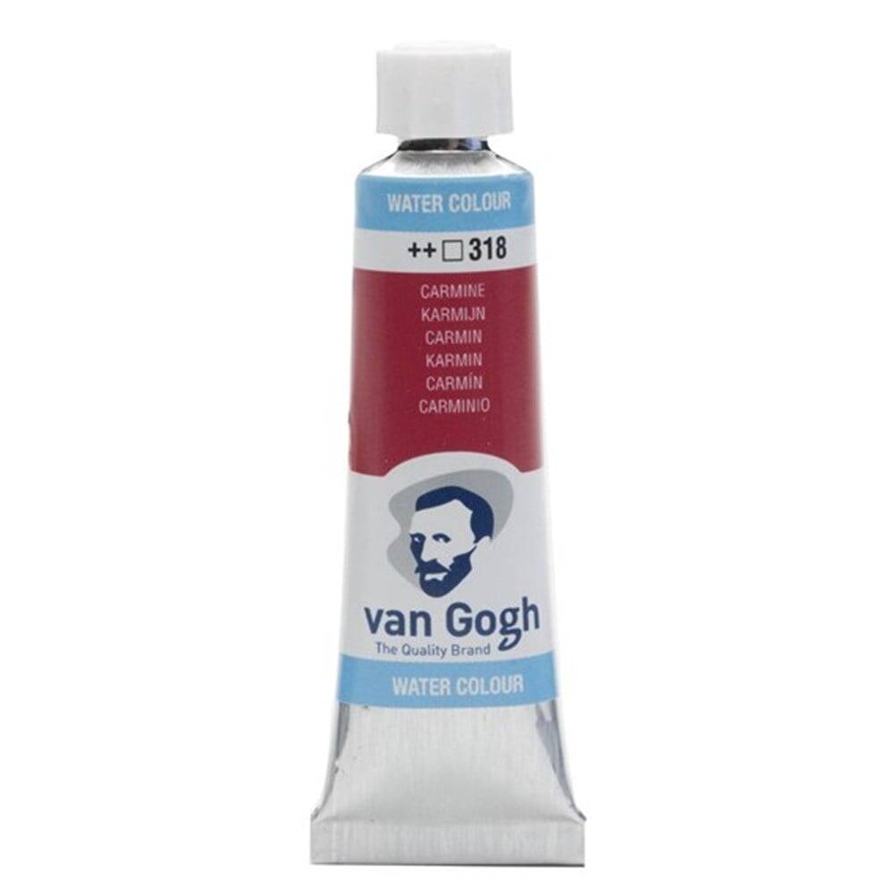 Talens Van Gogh Watercolour Tube 10ml - 318 Carmine