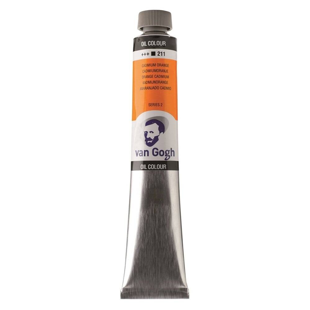 Talens Van Gogh Yağlı Boya 200 ml 211 Cadmium Orange