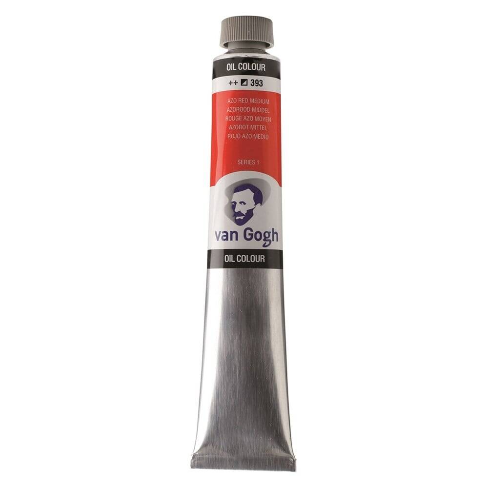 Talens Van Gogh Yağlı Boya 200 ml 393 Azo Red Medium