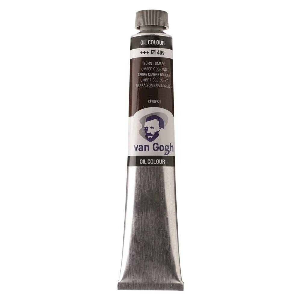 Talens Van Gogh Yağlı Boya 200 ml 409 Burnt Umber