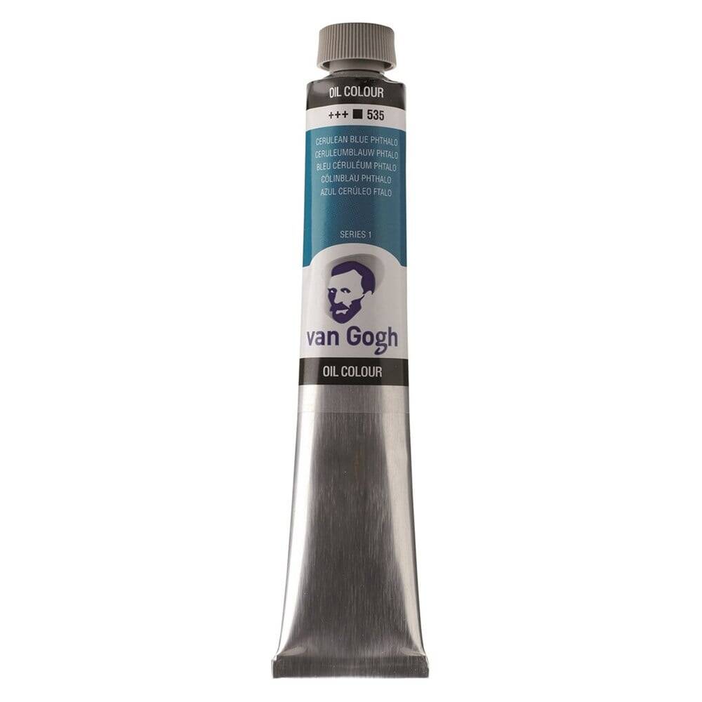 Talens Van Gogh Yağlı Boya 200 ml 535 Cerulean Blue (Phthalo)
