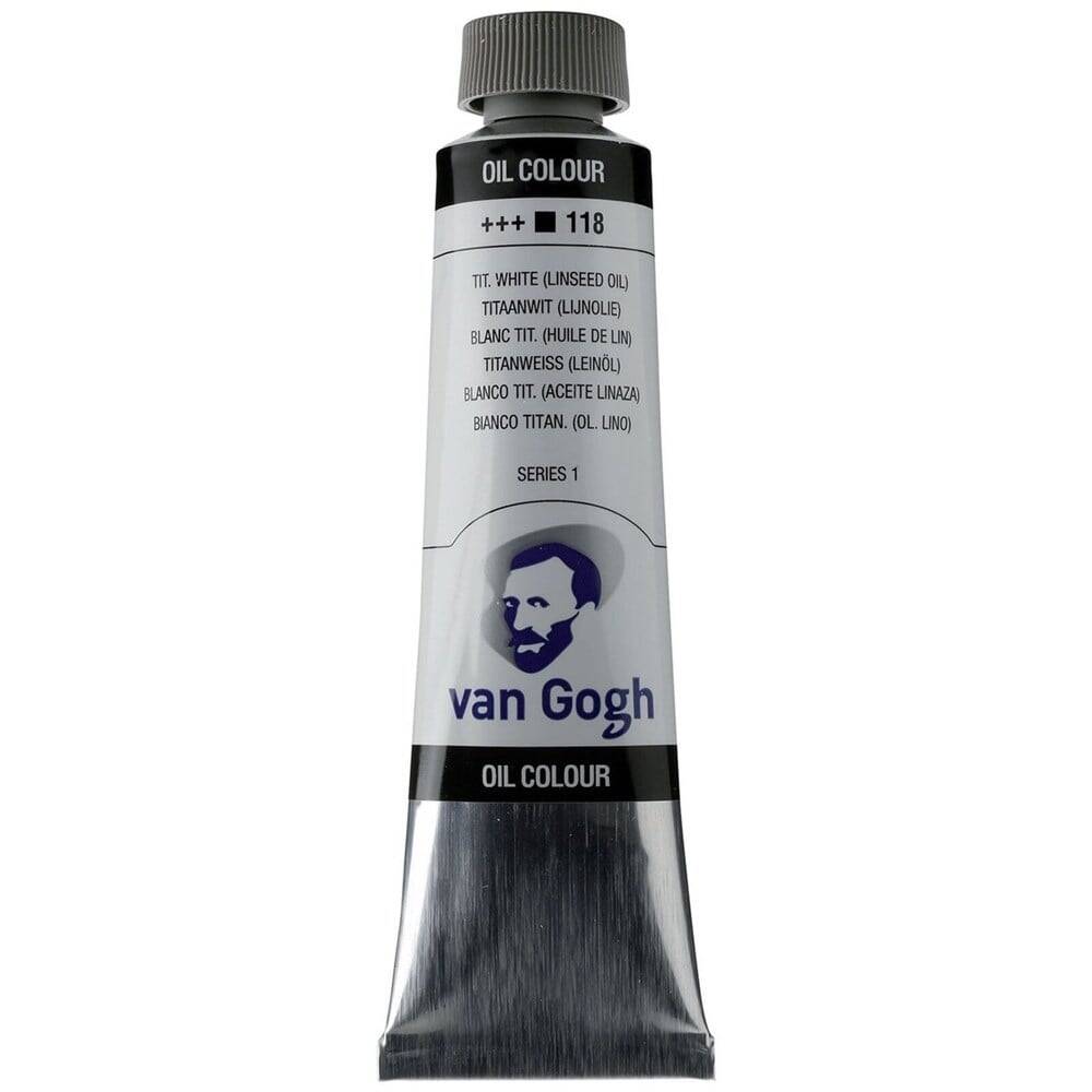 Talens Van Gogh Yağlı Boya 40 ml 118 S1 Titanyum White (Linseed Oil)
