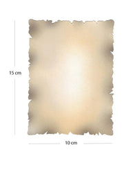 Illumination and Miniature Paper Cream Color, Starch, Rectangular, 15-10 cm