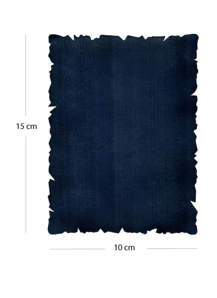 Illumination and Miniature Paper Navy Blue-Black, Starch Ahar Rectangular 15-10 cm