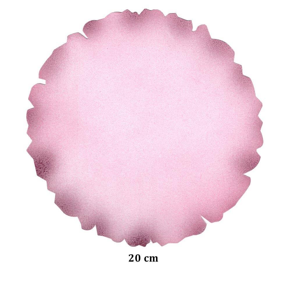 Illumination and Miniature Paper Lilac Starch Ahar Round 20 cm