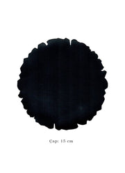 Illumination and Miniature Paper Black, Starch, Round 15 cm