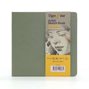 Tigertint Sert Kapak Eskiz Defteri 140 g 20x20 cm 80 Yaprak Mint Yeşil