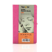 Tigertint Sert Kapak Eskiz Defteri 90 g A5 80 Pembe