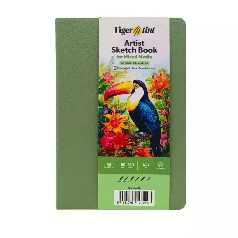 Tigertint Soft Kapak Defter 140gr 80yp. Mint Yeşili