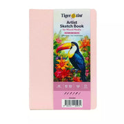 Tigertint Soft Kapak Defter 140gr A5 80yp. Şeker Pembe