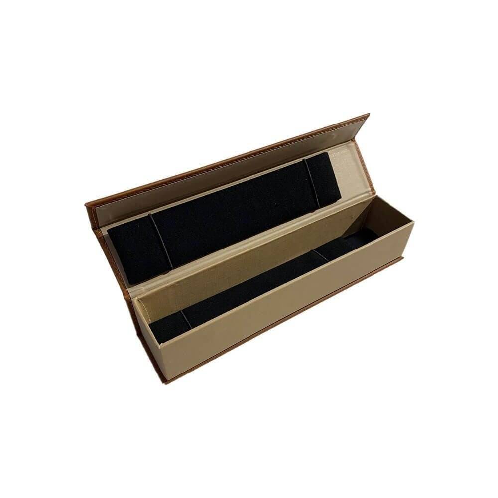 Tiryaki Art Imitation Leather Pen Holder Medium Size Tan