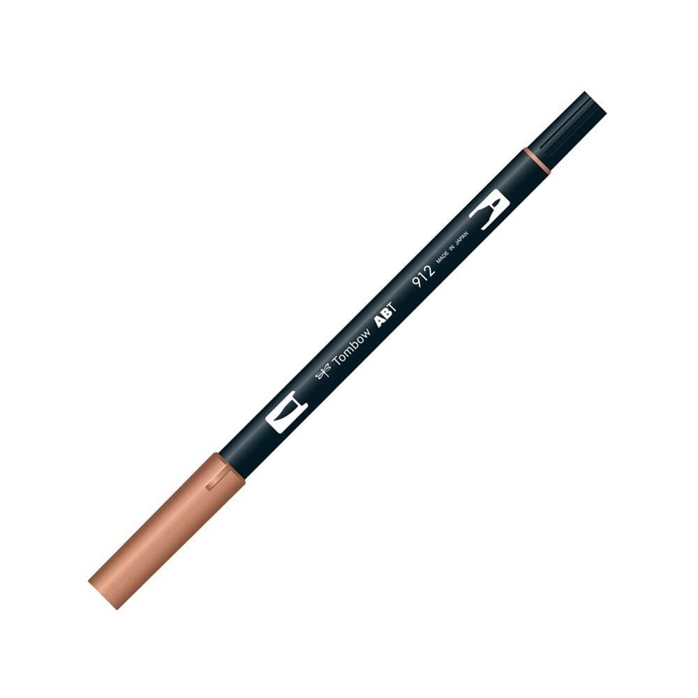 Tombow Dual Brush Pen Grafik Çizim Kalemi 912 Pale Cherry