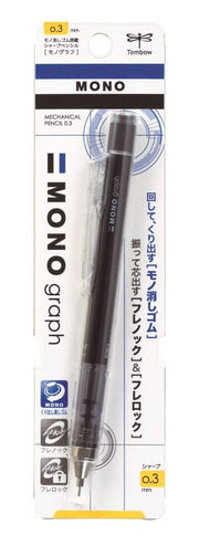 Tombow Mono Grapy K.Kalem 0,3Mm Blisterli Siyah