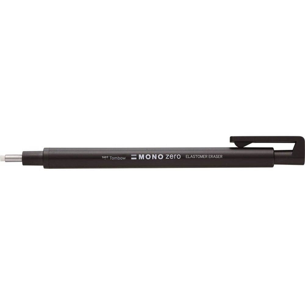 Tombow Mono Zero Basmalı Kalem Silgi 2,3 mm - Siyah
