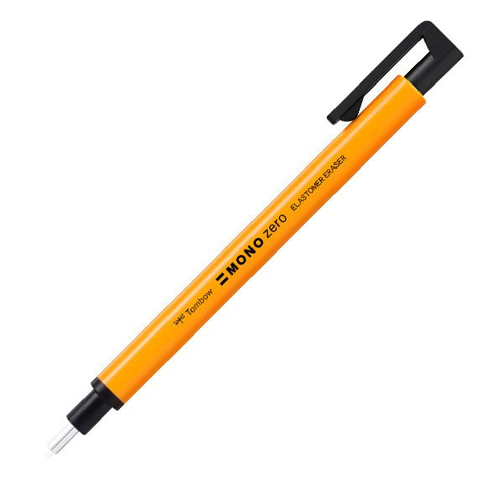 Tombow Mono Zero Basmalı Kalem Silgi 2,3 mm - Turuncu