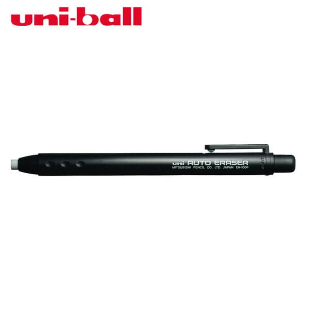 Uni-Ball Eh-100P Auto Kalem Silgi Siyah Gövde
