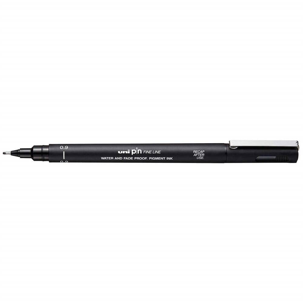 Uni-Ball Pin Fine Line Teknik Çizim Kalemi 0.9 mm Siyah