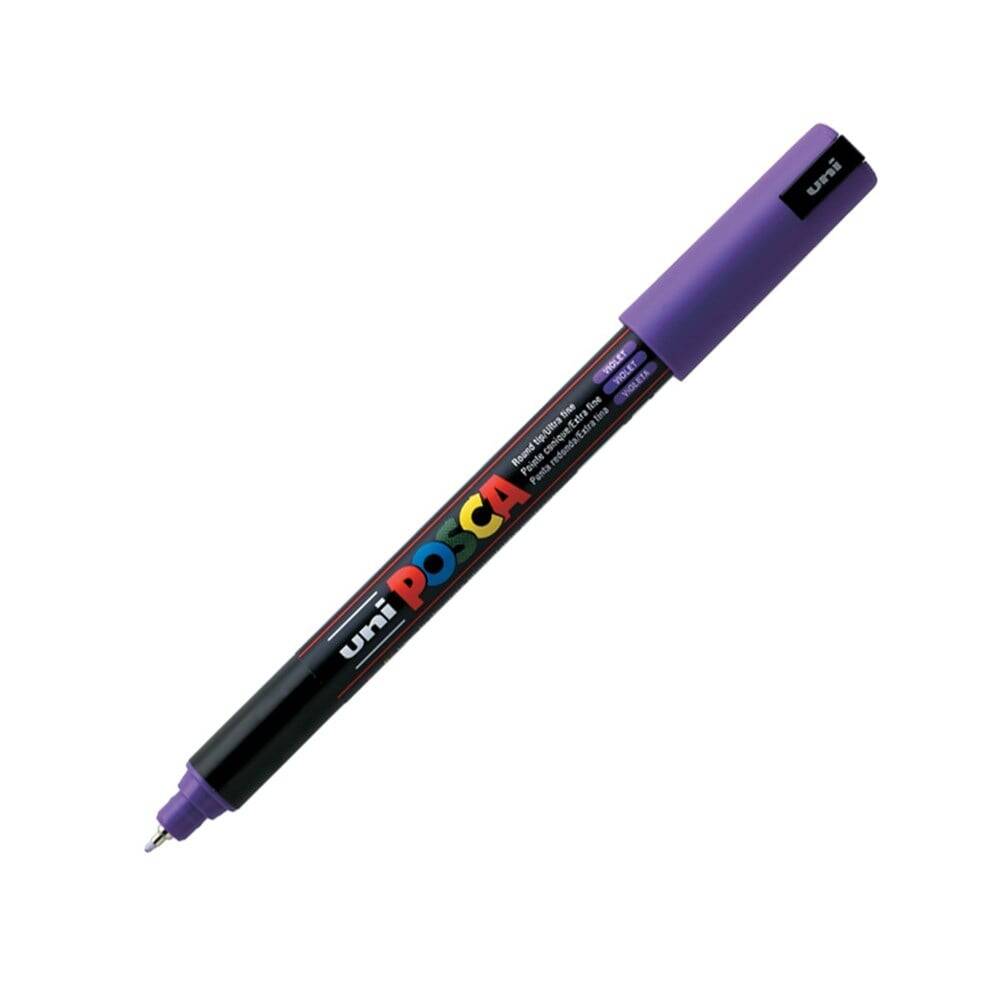 Uni Posca Pc-1Mr Boyama Markörü 0.7 mm Mor