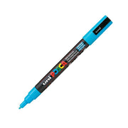 Uni Posca Pc-3M Boyama Markörü 0.9-1.3 mm Açık Mavi