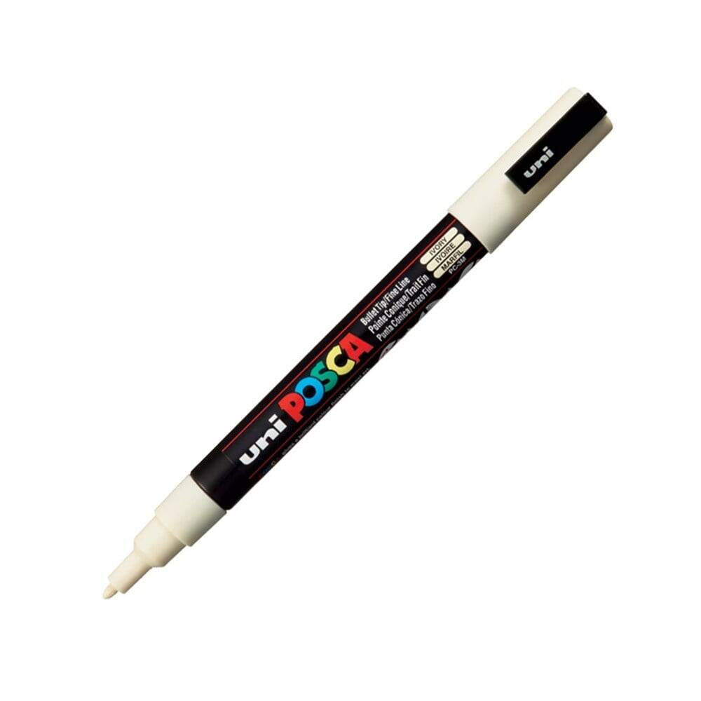 Uni Posca Pc-3M Boyama Markörü 0.9-1.3 mm Fildişi