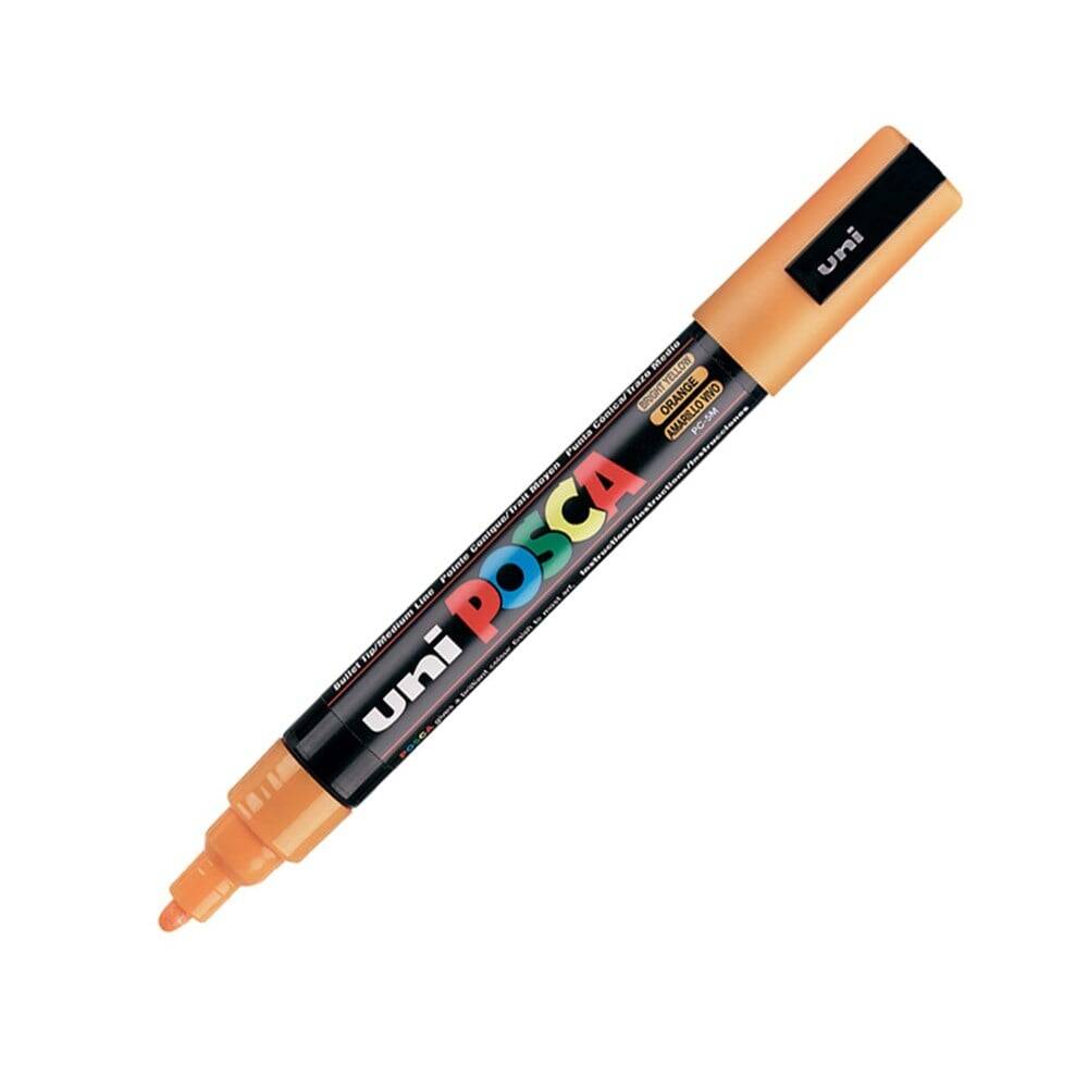 Uni Posca Pc-5M Boyama Markörü 1.8-2.5 mm Açık Turuncu