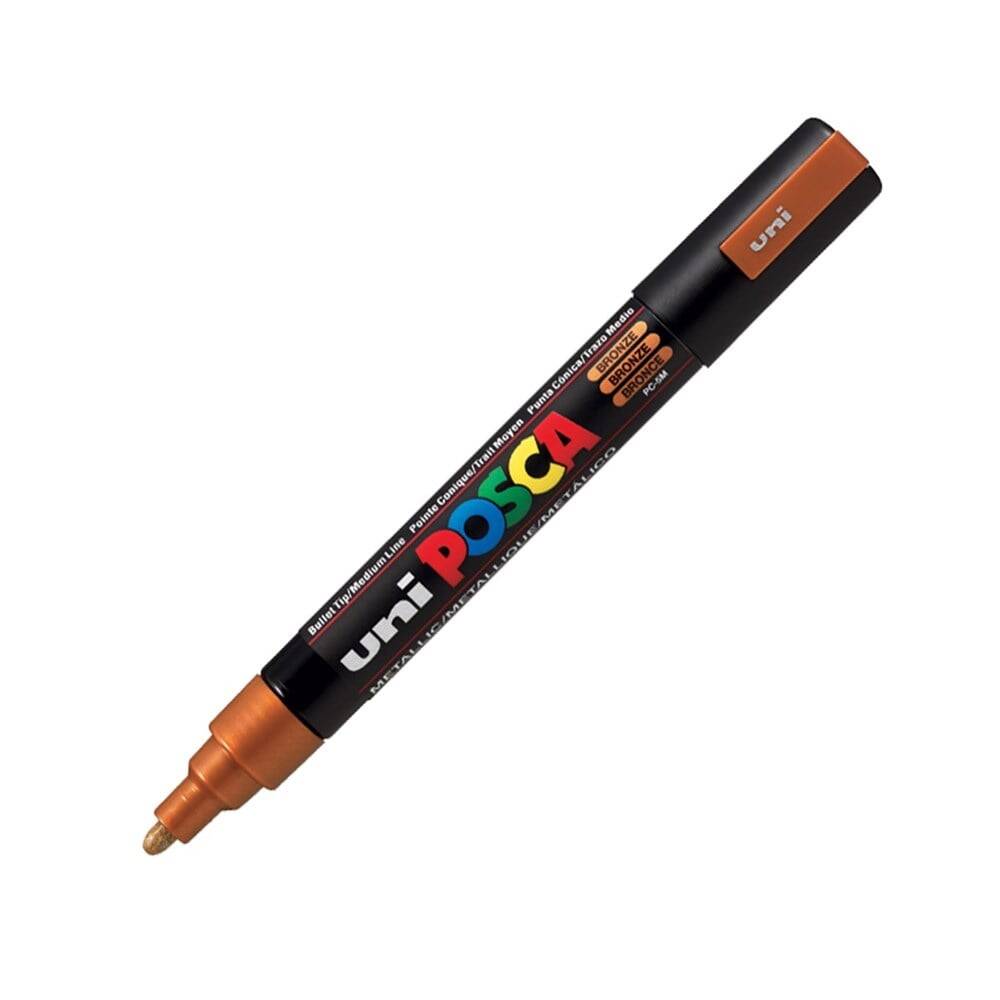 Uni Posca Pc-5M Boyama Markörü 1.8-2.5 mm Bronz