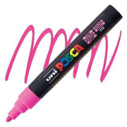 Uni Posca Pc-5M Boyama Markörü 1.8-2.5 mm Floresan Pembe