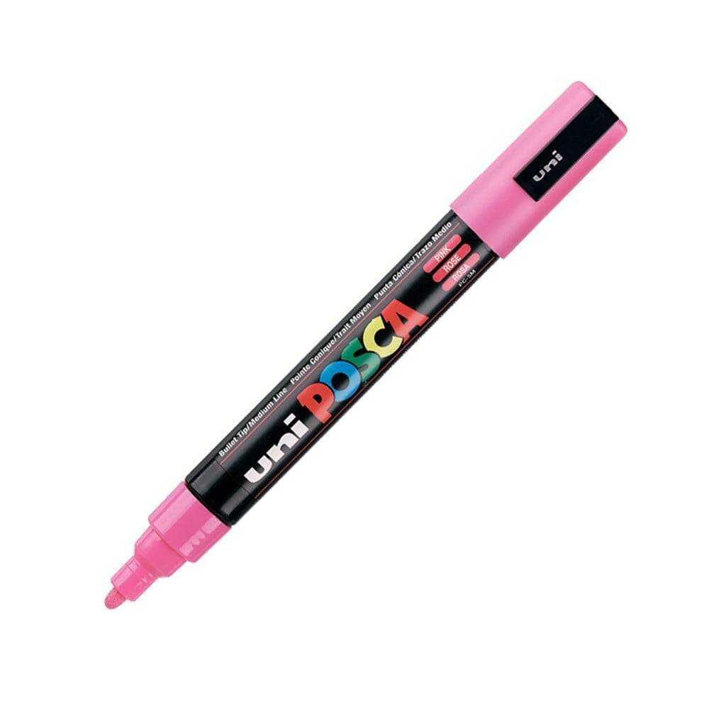 Uni Posca Pc-5M Boyama Markörü 1.8-2.5 mm Pembe