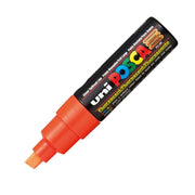 Uni Posca Pc-8K Boyama Markörü 8 mm Kesik Uç Floresan Turuncu