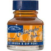 Winsor & Newton Calligraphy Ink. 30 ml Yellow Ochre 744